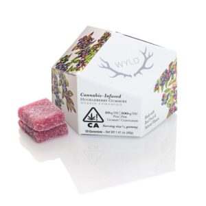 WYLD Huckleberry Gummies - Hybrid