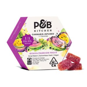 P&B Kitchen – Guava Passion Fruit Gummies